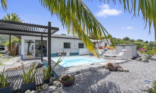 Le Carbet - Villa 2 chambres avec piscine